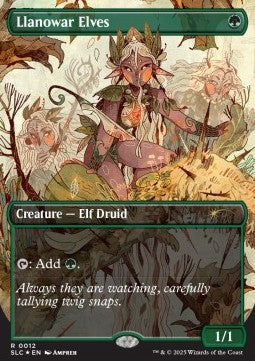 Llanowar Elves (V.1) SLCCK-12 Rare Excellent Englisch