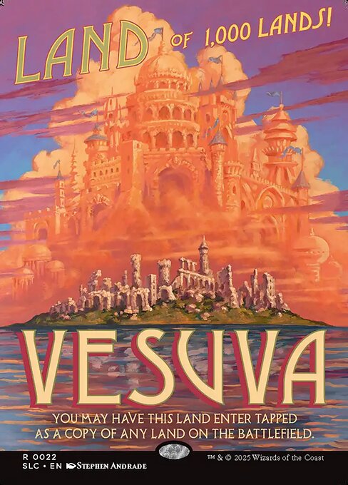 Vesuva (V.1) SLCCK-22 Rare Near Mint Englisch Foil