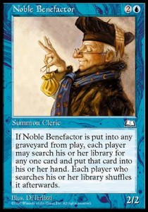 Noble Benefactor WTH- Uncommon Played Englisch