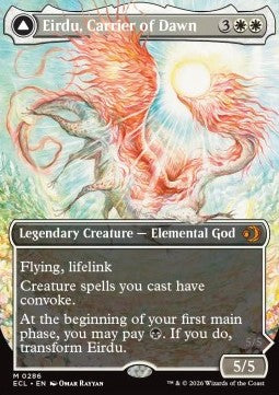 Eirdu, Carrier of Dawn // Isilu, Carrier of Twilight XECL-286 Mythic Near Mint Englisch