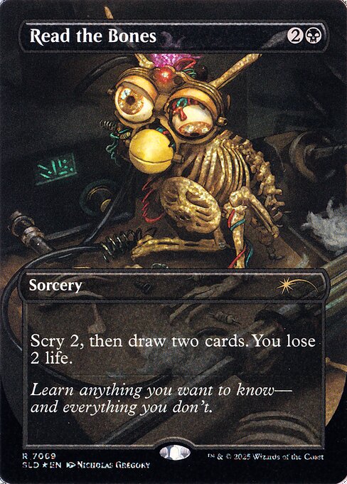 Read the Bones (V.2) SLD-7069 Rare Near Mint Englisch Foil