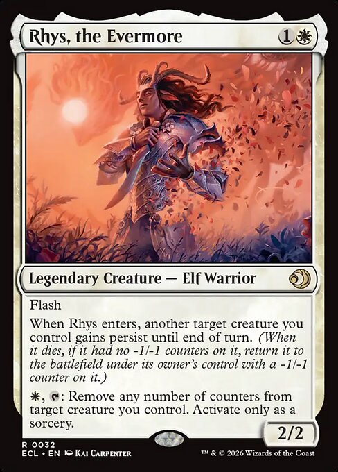 Rhys, the Evermore ECL-32 Rare Near Mint Englisch