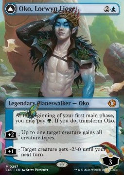 Oko, Lorwyn Liege // Oko, Shadowmoor Scion XECL-287 Mythic Near Mint Englisch