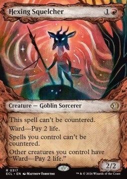 Hexing Squelcher XECL-317 Rare Near Mint Englisch Foil