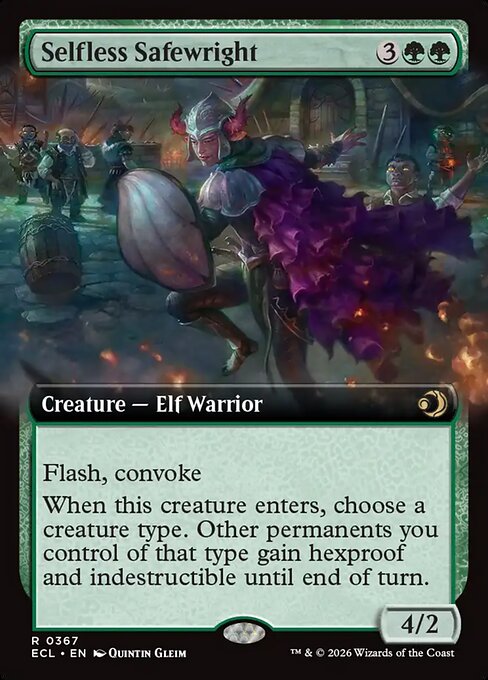 Selfless Safewright (V.1) XECL-367 Rare Near Mint Englisch Foil