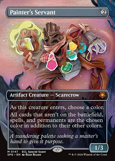 Painter's Servant SPG-147 Mythic Near Mint Englisch Foil