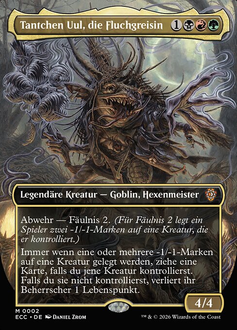 Auntie Ool, Cursewretch ECC-2 Mythic Near Mint Deutsch Foil