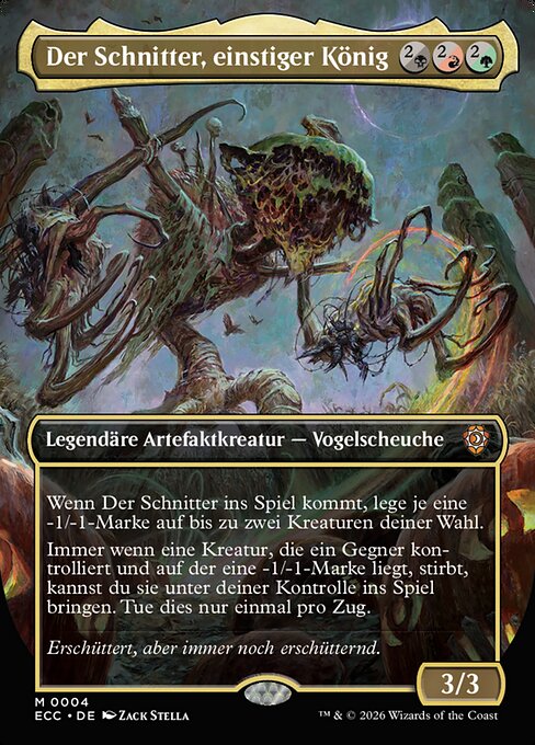 The Reaper, King No More ECC-4 Mythic Near Mint Deutsch Foil