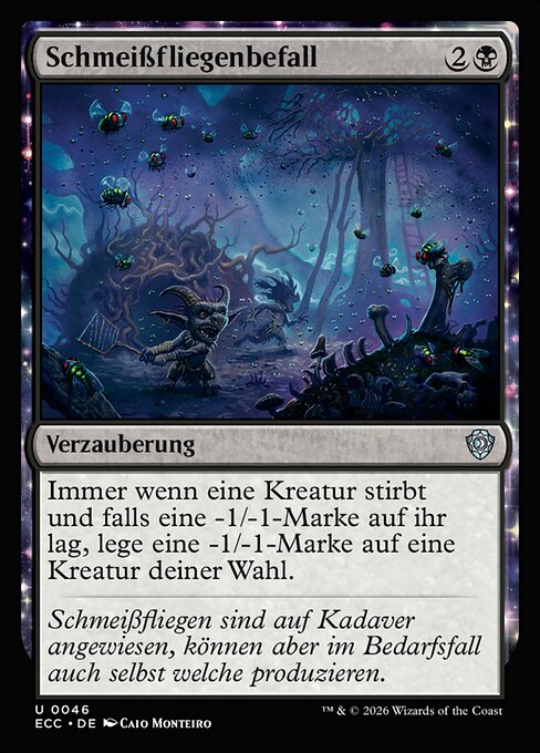 Schmeißfliegenbefall ECC-46 Uncommon Near Mint Deutsch