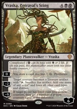 Vraska, Stachel des Verrats ECC-88 Mythic Near Mint Deutsch