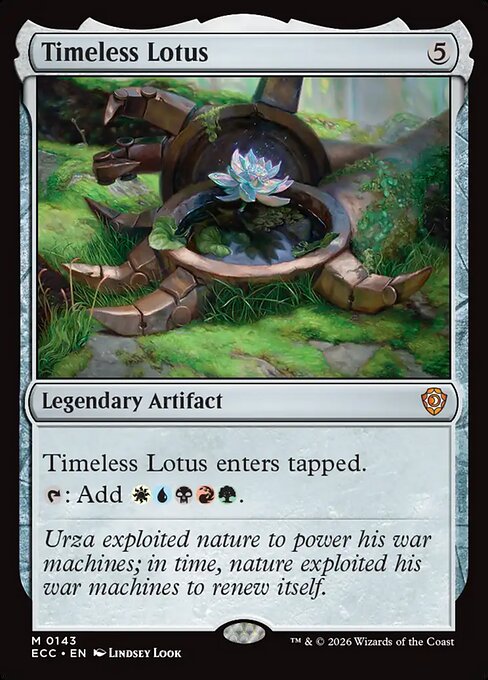 Timeless Lotus ECC-143 Mythic Near Mint Englisch