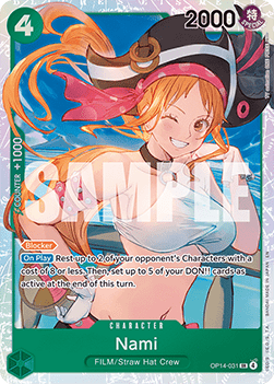 Nami (OP14-031) (V.1) OP14 Super Rare Played Englisch