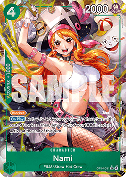 Nami (OP14-031) (V.2) OP14 Alternate Art Near Mint Englisch