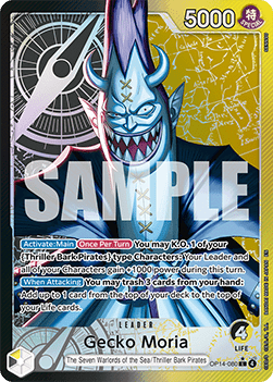 Gecko Moria (OP14-080) (V.2) OP14 Alternate Art Near Mint Englisch