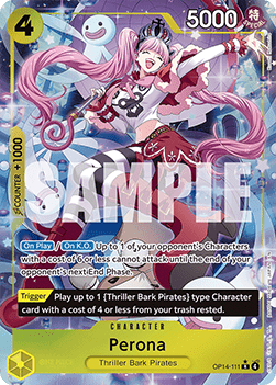 Perona (OP14-111) (V.2) OP14 Alternate Art Near Mint Englisch