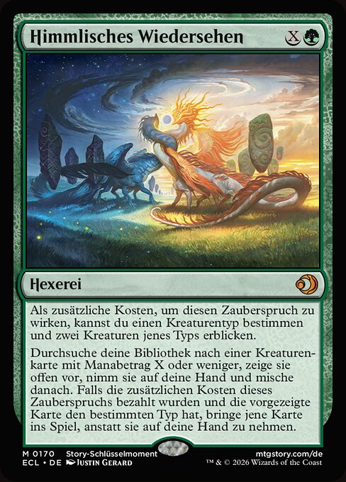 Himmlisches Wiedersehen ECL-170 Mythic Near Mint Deutsch Foil