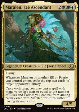Maralen, Fae Ascendant ECL-233 Rare Near Mint Englisch