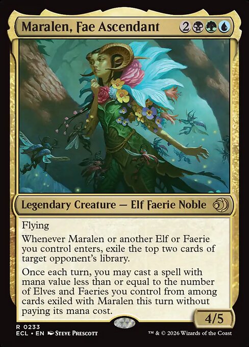 Maralen, Fae Ascendant ECL-233 Rare Near Mint Englisch
