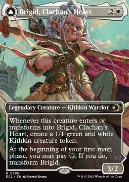 Brigid, Clachan's Heart // Brigid, Doun's Mind XECL-285 Rare Near Mint Englisch