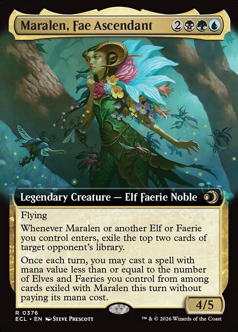 Maralen, Fae Ascendant XECL-376 Rare Near Mint Englisch