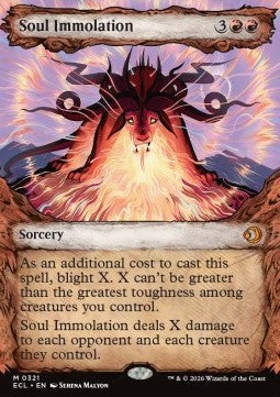 Soul Immolation XECL-321 Mythic Near Mint Englisch