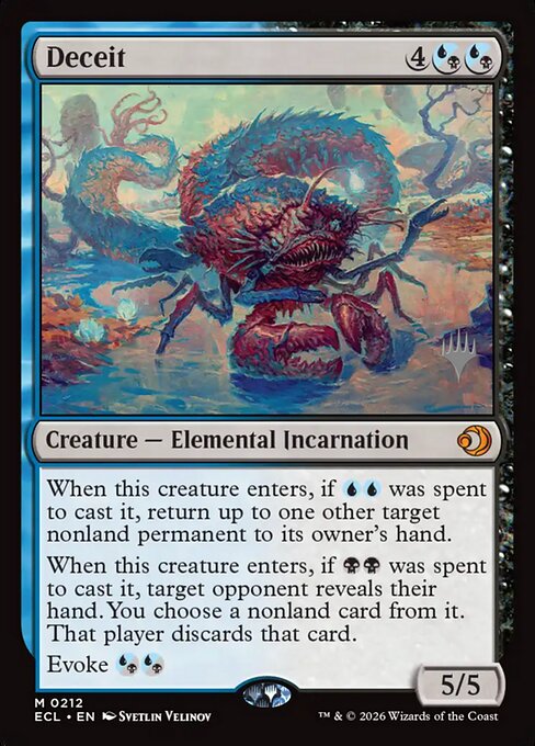 Deceit PECL-212 Mythic Near Mint Englisch