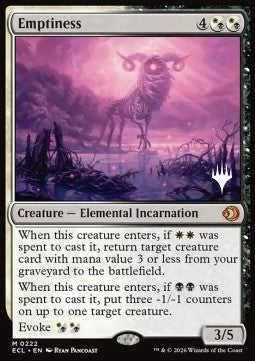 Emptiness PECL-222 Mythic Near Mint Englisch