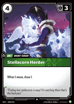 Stellacorn Herder SFD-048 Uncommon Near Mint Englisch Foil