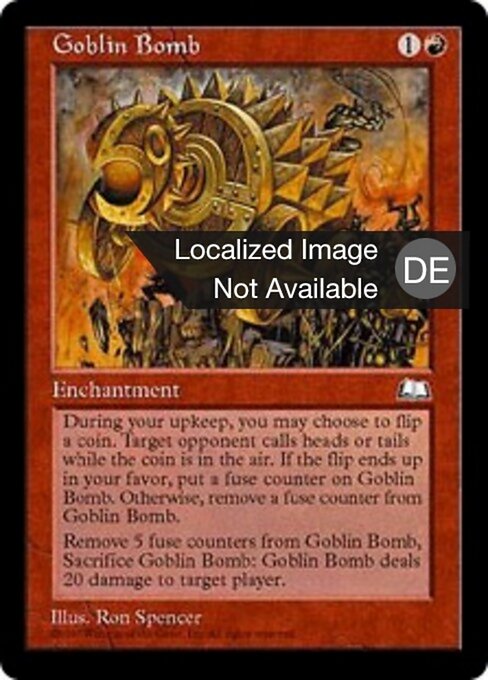Goblinbombe WTH- Rare Played Deutsch