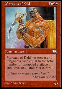 Maraxus of Keld WTH- Rare Excellent Englisch