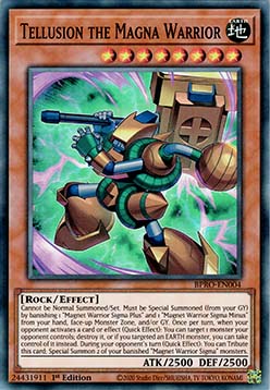 Tellusion, Magnetkrieger BPRO-004 Super Rare Near Mint Deutsch 1. Auflage