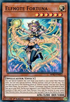 Elfnote Fortuna BPRO-012 Super Rare Near Mint Deutsch 1. Auflage