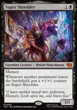 Super Shredder TMT-83 Mythic Excellent Englisch
