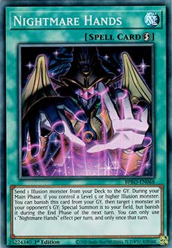 Nightmare Hands BPRO-068 Super Rare Near Mint Deutsch 1. Auflage