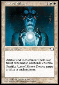 Aura of Silence WTH- Uncommon Played Spanisch