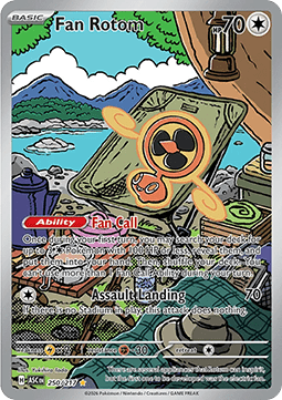 Wirbel-Rotom ASC-250 Illustration Rare Near Mint Deutsch