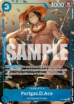 Portgas.D.Ace (P-074) (V.2) P Promo Near Mint Englisch