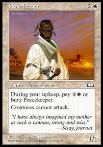 Peacekeeper WTH- Rare Light Played Englisch
