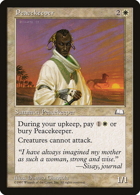 Peacekeeper WTH- Rare Good Englisch