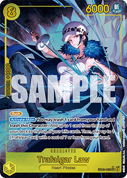 Trafalgar Law (EB03-062) (V.2) EB03 Alternate Art Near Mint Englisch