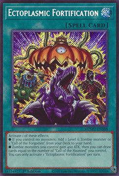 Ectoplasmic Fortification MZMU-008 Secret Rare Near Mint Englisch 1. Auflage
