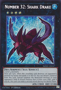Nummer 32: Haidrache MZMU-067 Secret Rare Near Mint Deutsch 1. Auflage