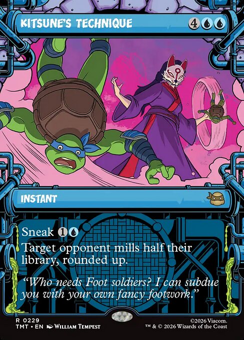 Kitsune's Technique XTMT-229 Rare Near Mint Englisch Foil