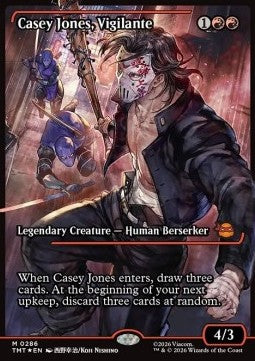 Casey Jones, Vigilante (V.2) XTMT-286 Mythic Near Mint Englisch Foil
