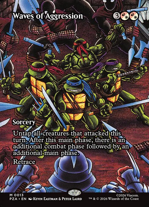 Waves of Aggression PZA-13 Mythic Near Mint Englisch