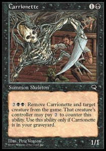 Carrionette TP- Rare Light Played Englisch