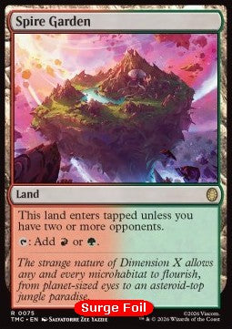Spire Garden XTMC-75 Rare Excellent Englisch Foil