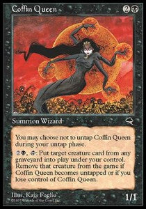 Coffin Queen TP- Rare Light Played Englisch