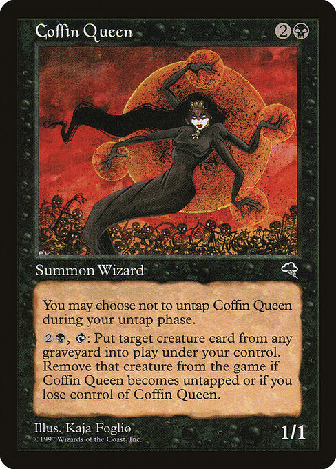 Coffin Queen TP- Rare Light Played Englisch