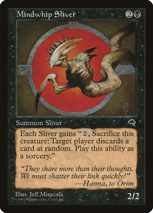 Mindwhip Sliver TP- Uncommon Light Played Englisch